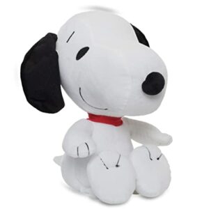 Peluche de Snoopy sentado con collar rojo, 21 cm, de Grupo Moya.