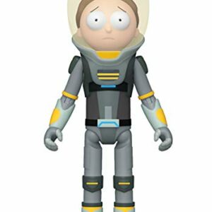 Figura de acción Funko de Morty Smith en traje espacial de la serie Rick & Morty.