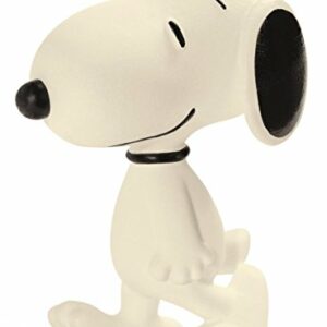 Figura de Snoopy en posición de pie, color blanco.