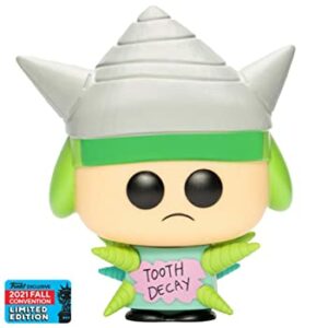 Figura de vinilo Funko Pop! de Kyle con disfraz de caries de South Park.