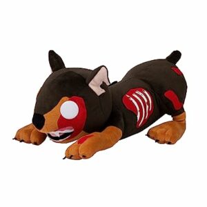 Peluche cerberus de Resident Evil de iTEMLAB, oscuro y con detalles terroríficos.