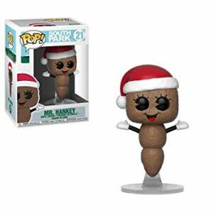 Figura Pop de Mr. Hankey con gorro de Navidad de la serie South Park por Funko.