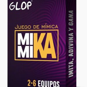 Juego de mesa Glop Mimika para imitar y adivinar en equipo.