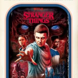 Portada del libro "Stranger Things: Héroes y monstruos: Elige tu propia Aventura" con ilustraciones de los personajes principales y monstruos.