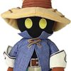 Muñeco de Vivi Ornitier de Final Fantasy IX con sombrero y capa azul.