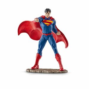 Figura de Superman en pose de pelea, marca Schleich.