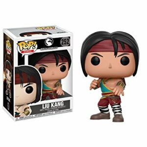 Figura de vinilo Funko POP de Liu Kang en pose de lucha.