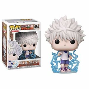 Figura de vinilo de Killua Zoldyck, personaje de Hunter x Hunter, de la colección Funko Pop.