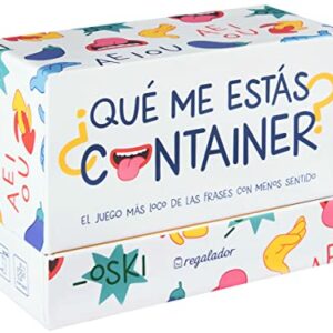 Juego de mesa: "¿Qué me estás Container?" de Regalador.