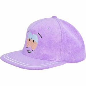 Gorra de béisbol índigo con el personaje Towelie de South Park.