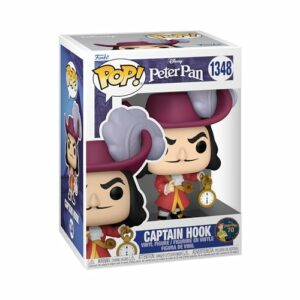 Figura de vinilo Funko Pop! de Capitán Garfio de la película Peter Pan.