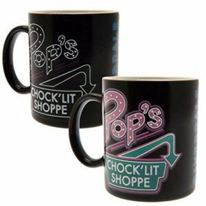 Taza multicolor de Pop's Chock'lit Shoppe de la serie "Riverdale" con efecto térmico.