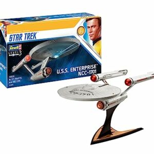 Maqueta de la nave U.S.S. Enterprise NCC-1701 de Star Trek de Revell.