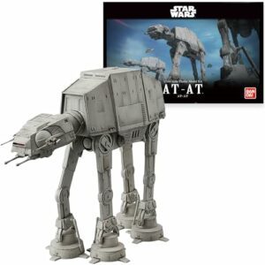 Kit de modelo AT-AT de Star Wars de Revell a escala 1:144.