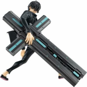 Figura de Nicholas D. Wolfwood de 16 cm con cruz gigante de Trigun Stampede.