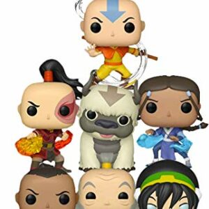 Set de figuras Funko Pop de personajes de Avatar: La Leyenda de Aang.