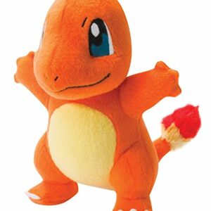 Peluche de Charmander de Pokémon, color naranja, de la marca TOMY.