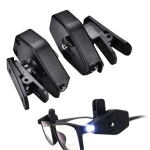 Luces LED con clip para gafas, marca FILFEEL.