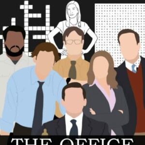 Libro de actividades no oficial de "The Office" con juegos, rompecabezas y citas.