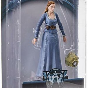 Figura de acción de Dolores Abernathy de Westworld, en vestido azul.