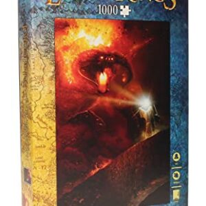 Puzle de 1000 piezas de El Señor de los Anillos con póster del Balrog en Moria.