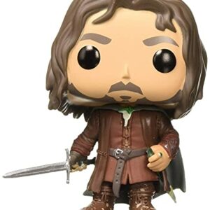 Figura de vinilo Pop! Movies: El Señor de los Anillos - Aragorn, marca Funko.