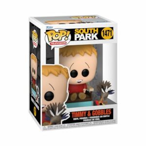 Figura Funko Pop! de Timmy Burch y Gobbles de South Park.