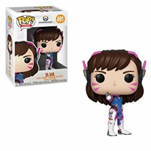 Figura de vinilo de D.Va de Overwatch de la marca Funko.