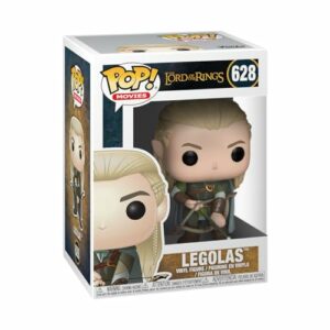 Figura Funko Pop! de Legolas de El Señor de los Anillos en su caja.