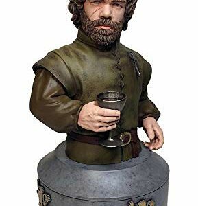 Figura de colección de Tyrion Lannister sosteniendo una copa, marca Dark Horse.