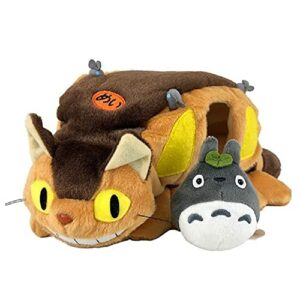 Peluche del Gatobús con Totoro, 24 cm, de la marca Sun Arrow.