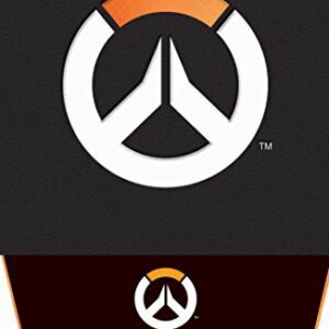 Diario de tapa dura de Overwatch con el logo del juego en la portada.