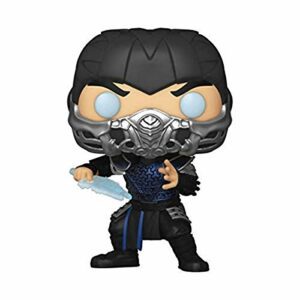 Figura coleccionable Funko Pop 53855 de personaje enmascarado con espada de hielo.