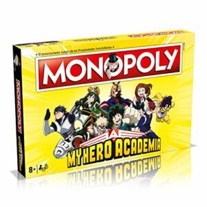 Monopoly My Hero Academia - Juego de mesa temático con personajes del famoso anime.