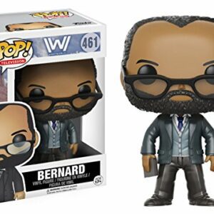 Figura de vinilo Funko Pop de Bernard Lowe de Westworld, con traje y gafas.