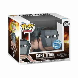 Figura de vinilo Funko Pop de Cart Titan de "Attack On Titan".