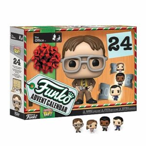 Calendario de Adviento Funko de "The Office" con 24 mini figuras coleccionables.