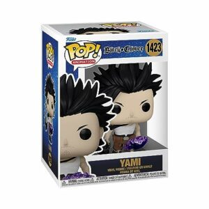 Figura Funko Pop de Yami de Black Clover en caja de colección.