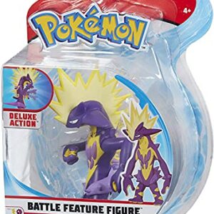 Figura de acción Toxtricity de 10-12 cm en empaque de lujo de la marca Pokémon.