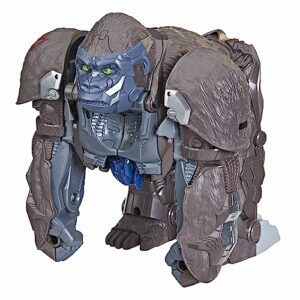 Figura de acción Transformers Optimus Primal en forma de gorila, detallada y robusta.