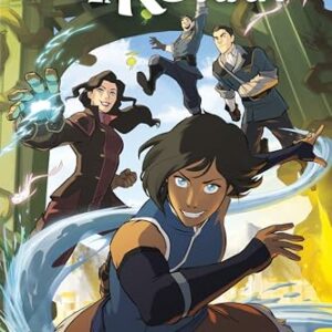 Portada colorida de "La Leyenda de Korra: Guerras de Territorio Parte Uno".