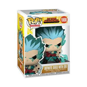 Figura Funko Pop! de Infinite Deku y Eri de My Hero Academia en caja de colección.