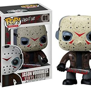 Figura Funko Pop! de Jason Voorhees con su característico machete ensangrentado.