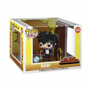 Figura Funko Pop! Deluxe de Dabi en su escondite de My Hero Academia.