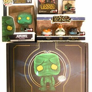 Caja coleccionista edición limitada de Funko POP con personajes de League of Legends.