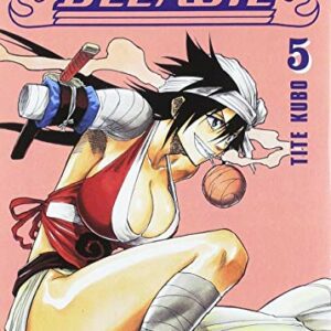 Portada del manga "Maximum Bleach 5" de Panini Comics mostrando a un personaje femenino en acción.