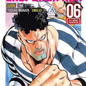 Portada del manga "One Punch-Man 06" de Editorial Ivrea, estilo dinámico y colorido.