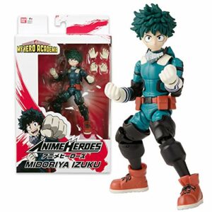 Figura de acción de Izuku Midoriya de BANDAI, personaje de My Hero Academia.