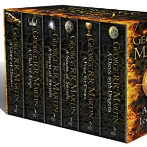 Serie de libros "A Song of Ice and Fire" de George R.R. Martin, 1-6.