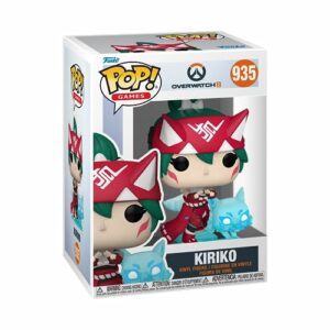 Figura Funko Pop de Kiriko de Overwatch 2 en su caja original.